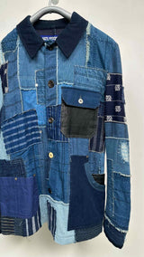 Junya Watanabe MAN Boro Patchwork Denim Jacket