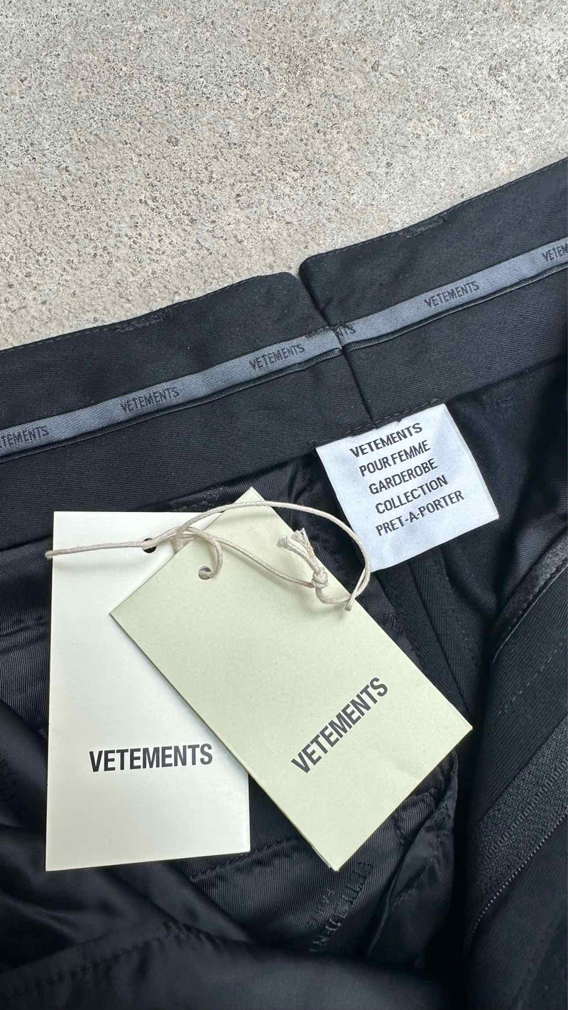 Vetements High-waist Wide Pants