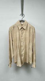 Giorgio Armani Plaid-jacquard Satin Shirt