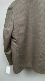 Comme Des Garcons Homme Plus Graphic-lining Plaid Blazer Jacket