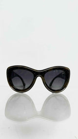 Chanel 5397 Polarized Oversized Cat-Eye Sunglasses