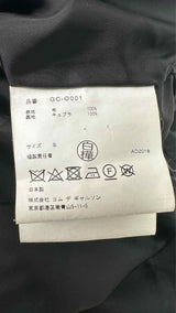 Comme Des Garcons  N/S Waist Cut-out Pleated Long Dress