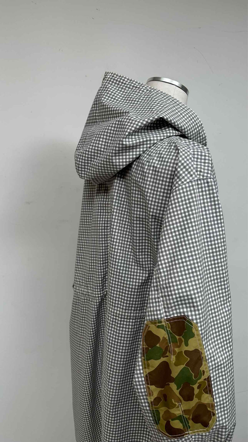 Junya Watanabe MAN Check Fishtail Coat