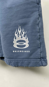Balenciaga Distressed Polotical Campaing Easy Shorts