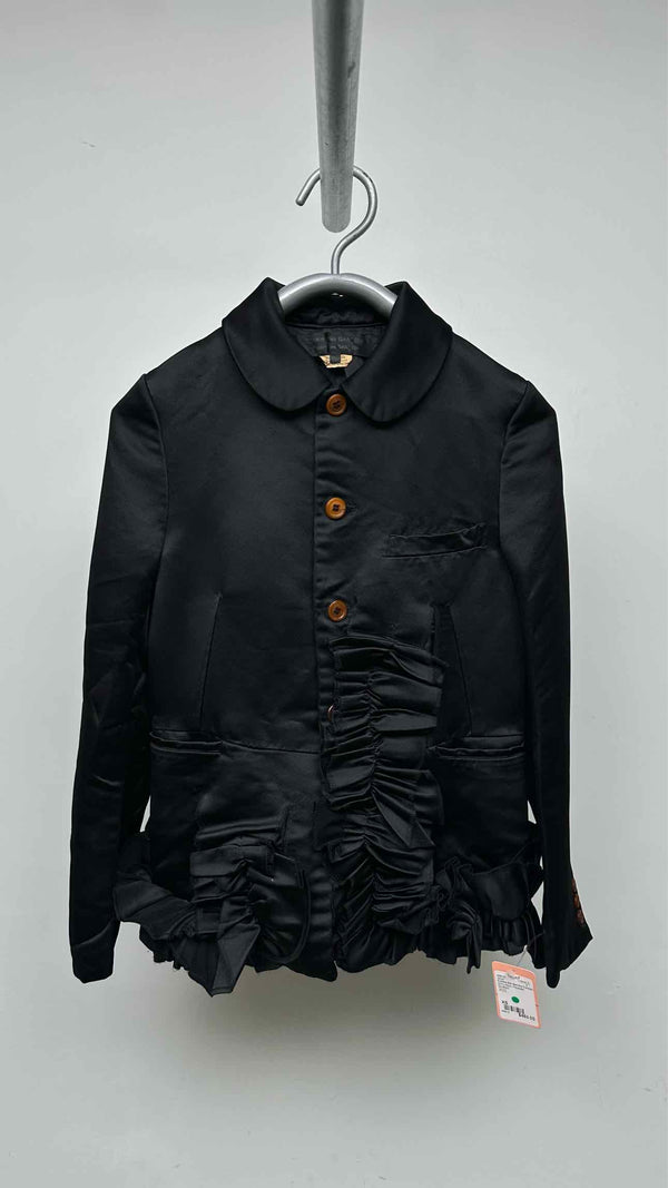 Comme Des Garcons Comme Des Garcons Frill-detailed Blazer