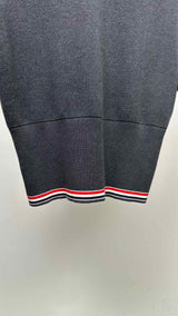 Thom Browne S/S Pointelle-knit Polo Shirt
