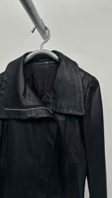 Yohji Yamamoto Slim-fit Leather Jacket