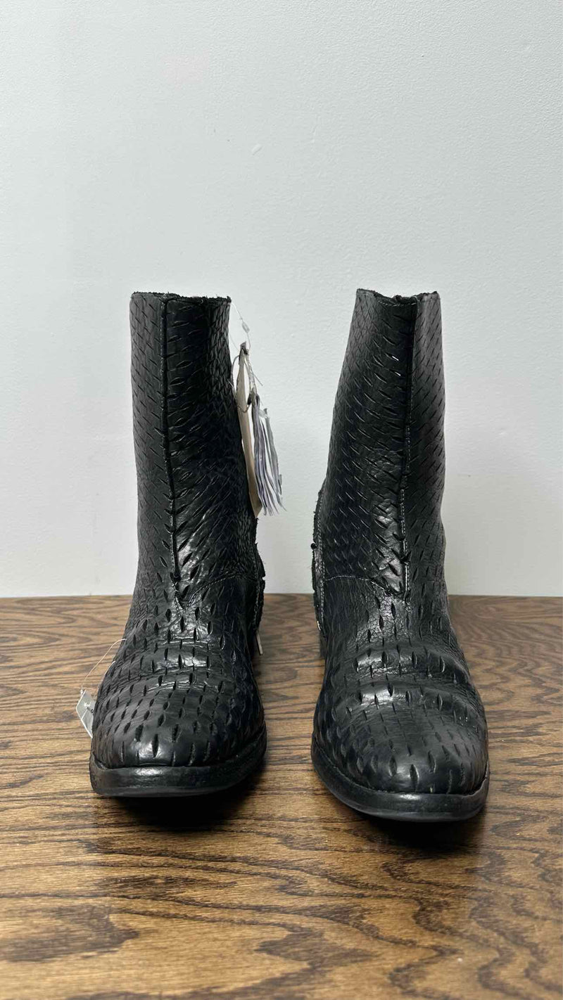 Carol Christian Poell Laser-Cut Tornade-Zip Boots