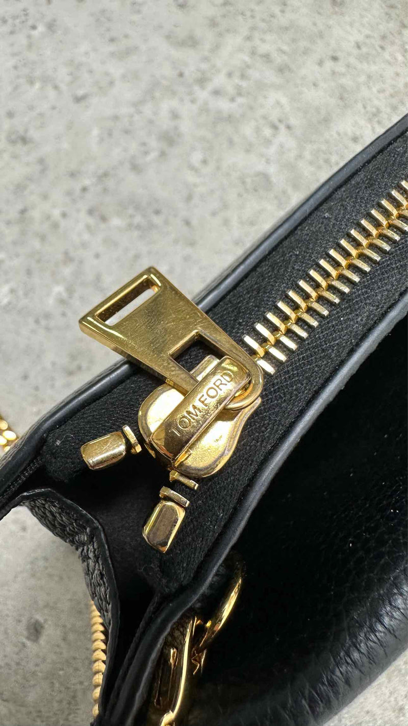 Tom Ford Top Handle Leather Bag