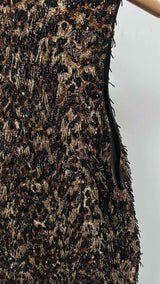 Balenciaga N/S Beaded Sequin Dress
