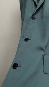 Dries Van Noten Satin Light Coat