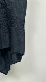 Rick Owens N/S Front-embroidered Drape Top