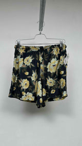 Dries Van Noten Floral Easy Satin Shorts
