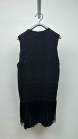 By Walid Embroidered Fringe Gilet