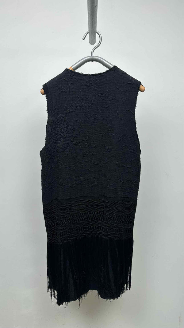 By Walid Embroidered Fringe Gilet