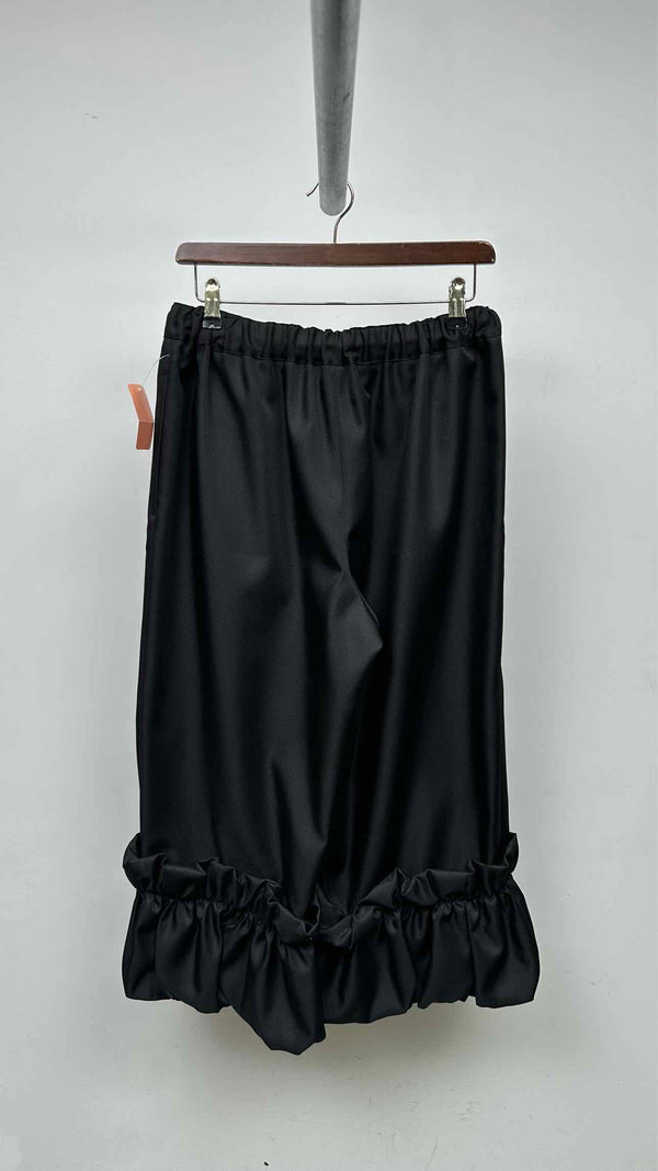 Comme Des Garcons Comme Des Garcons Raffled-bottom Wide Easy Pants
