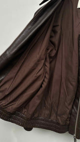 Studio Nicholson Piston Lamb Leather Jacket