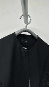 Simone Rocha Embroidered-trim Long Pointed Collar
