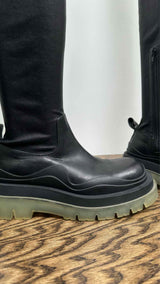 Bottega Veneta Knee-high Tire Boots