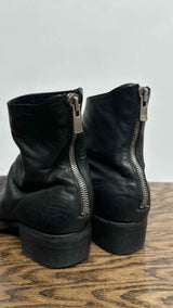 GUIDI back zip ankle Boots