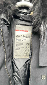 PRADA Sport Fur-collar Tech Coat