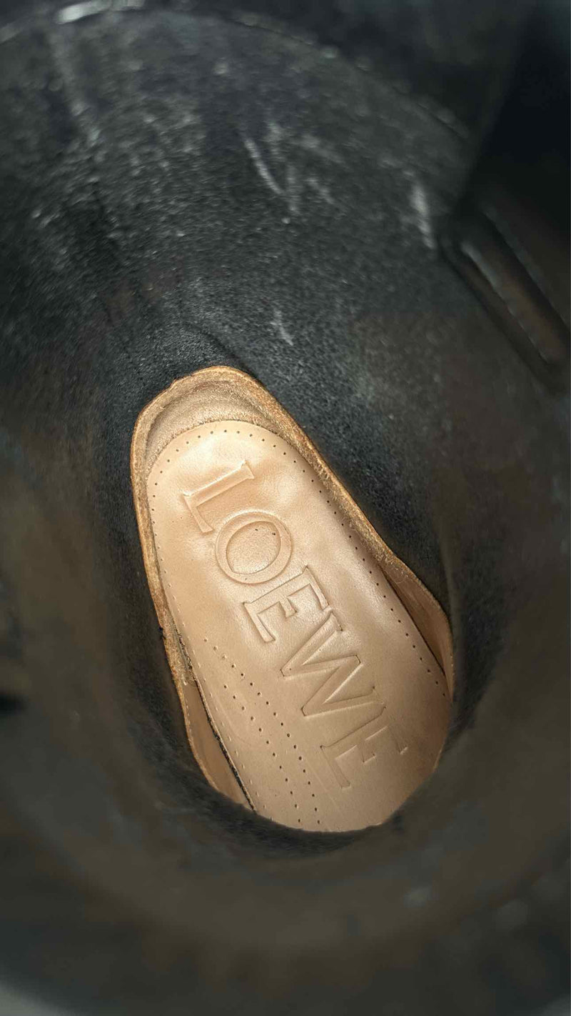 LOEWE Harnes Bikered Boots