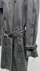 Junya Watanabe MAN X Aquascutum Distressed Denim Trench Coat