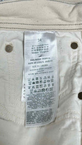 Margiela Fringed Wide Jeans