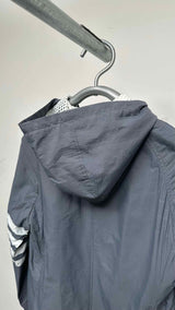 Thom Browne Unconstructed 4-bar Hooded Jacket