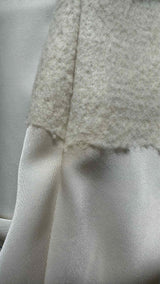 LOEWE "Mixed-Media" Pleated Bottom Dress