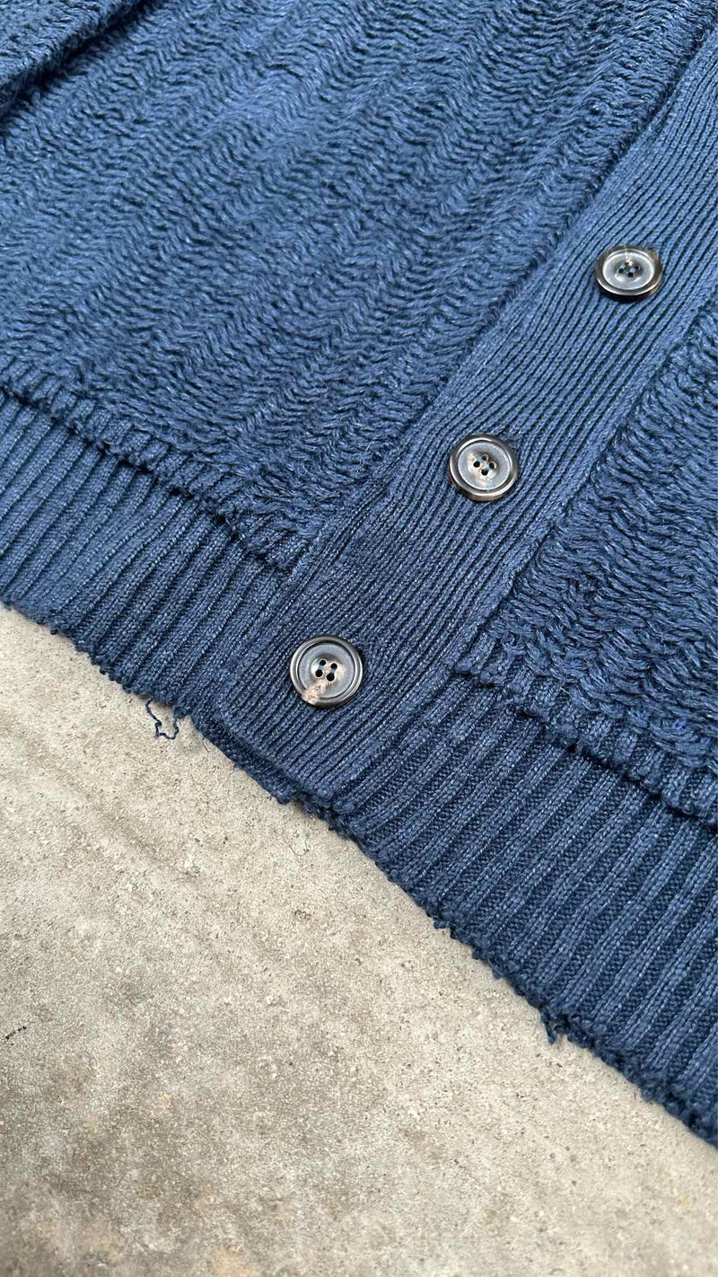 Margiela Distressed Oversized Cardigan