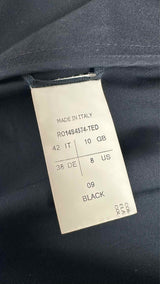 Rick Owens N/S Mock-neck Back-zip Mini Dress