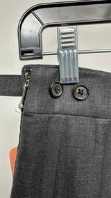 Thom Browne Dropped-Back Pleated Long Skirt