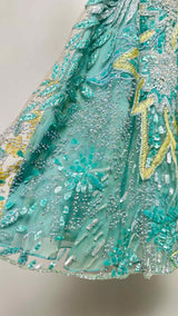 Valentino Taquis-beaded Embellished Dress