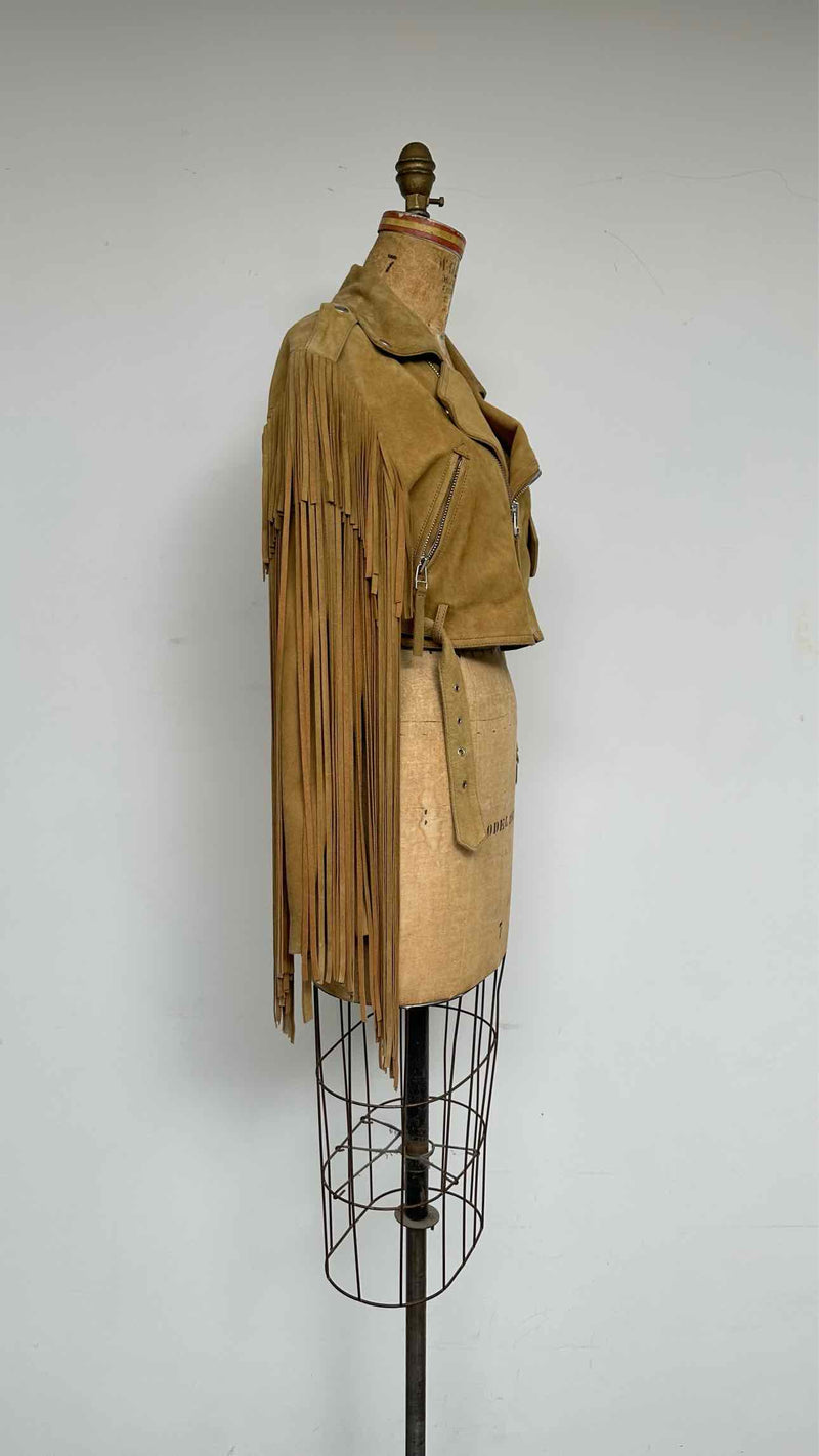 Faith Connexion Fringe Suede Leather Jacket