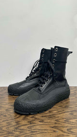 Jil Sander Leather Ankle Boots