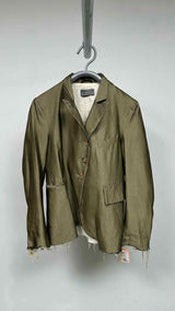 Elena Dawson Raw-end Blazer Jacket