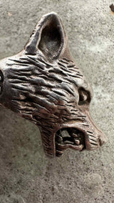 Gucci Anger Forest Wolf Head Ring