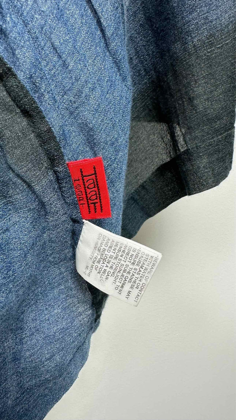 Haat Color-blocking Draw-string Shirt