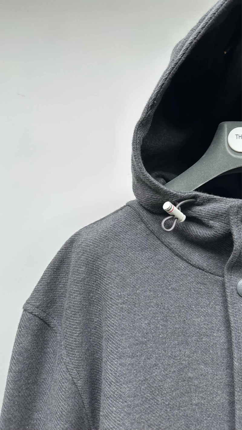 Thom Browne 4-bar Stripe Long Parka