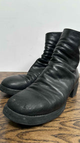 GUIDI back zip ankle Boots