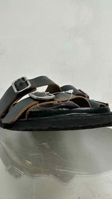 Jil Sander X BIRKENSTOCK Leather Slingback Sandals