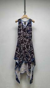 Zero Maria Cornejo N/S Floral Flare Dress