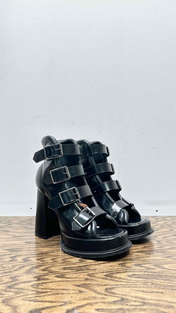 Alexander McQueen Caged Sandal Heels