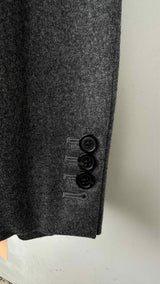Thom Browne Classic Engineered Tonal Flannel Blazer