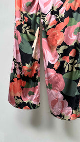 Tom Ford Floral Silk Logo-waist Easy Pants