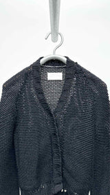 Margiela Mohair Mesh Detailed Cardigan