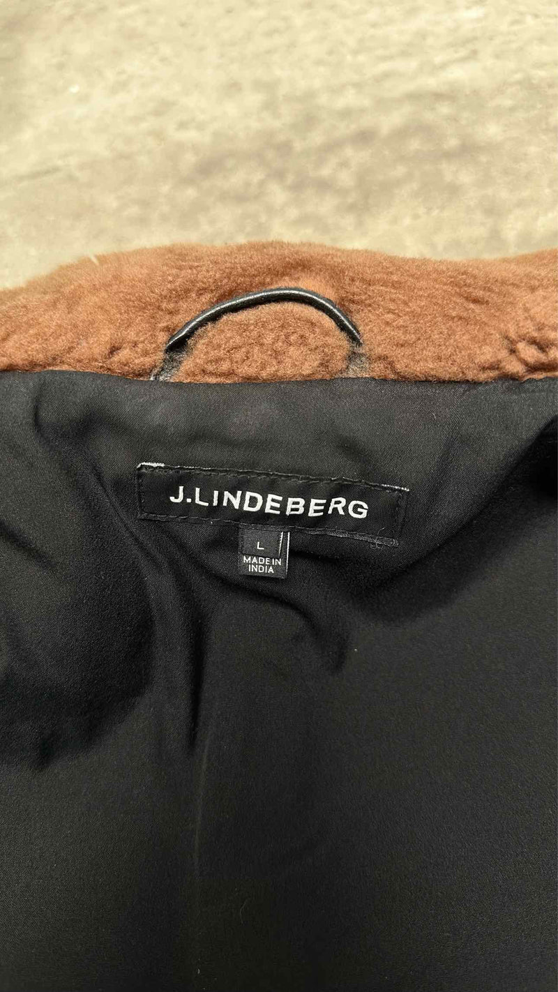 J Lindeberg Leather/ Shearling Jacket