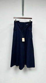 Comme Des Garcons Waist-slit Reconstructed Long Skirt