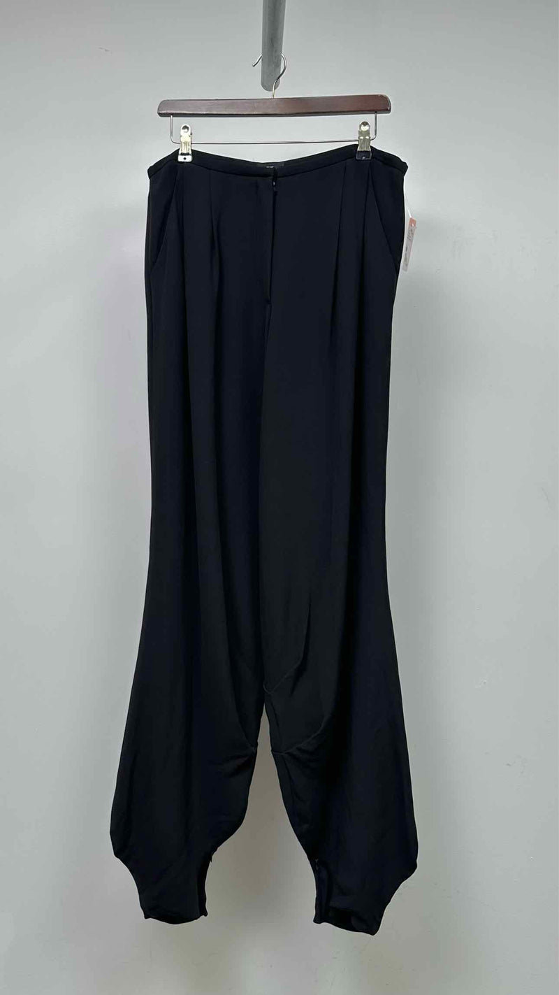 Giorgio Armani Drap-detailed Pleated Silk Wide Pants